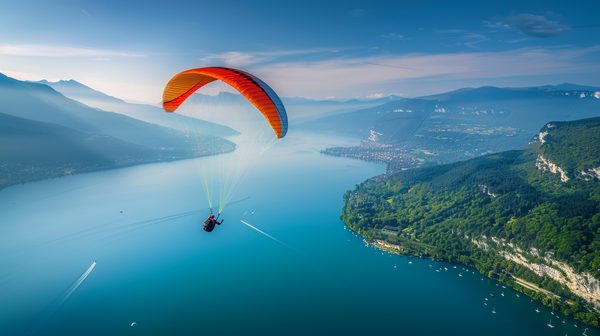 Delta evasion | vivez le vol en parapente à annecy